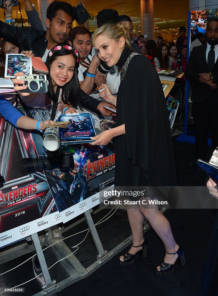 Samsung celebrates European Premiere of "Avengers: Age of Ultron" In London