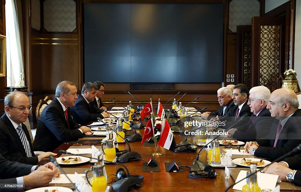 Iraqi President Fuad Masum visits Ankara