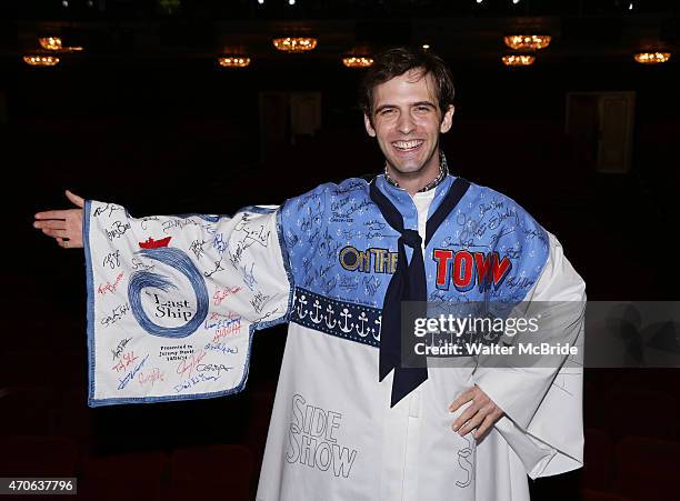 Joseph Medeiros during the Broadway Opening Night Actors' Equity Gypsy Robe Ceremony honoring Joseph Medeiros for 'Doctor Zhivago' at The Broadway...