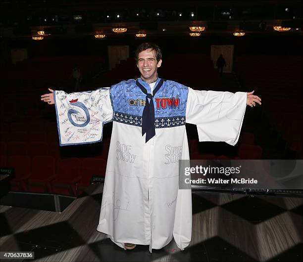 Joseph Medeiros during the Broadway Opening Night Actors' Equity Gypsy Robe Ceremony honoring Joseph Medeiros for 'Doctor Zhivago' at The Broadway...