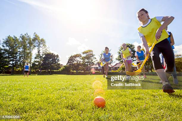 "i've got this one in the bag!" - hockey stick stock pictures, royalty-free photos & images