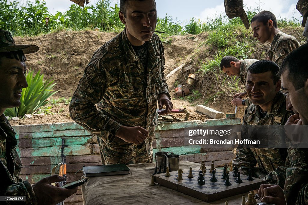 On The Front Line Of A Frozen Conflict In Nagorno-Karabakh