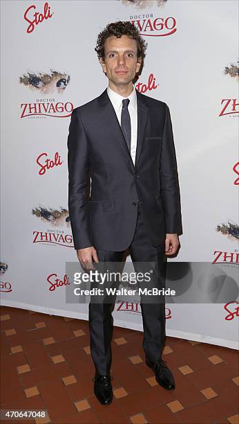 Paul Alexander Nolan attends the Broadway Opening Night After Party for 'Doctor Zhivago' at Rockefeller Center on April 21, 2015 in New York City.
