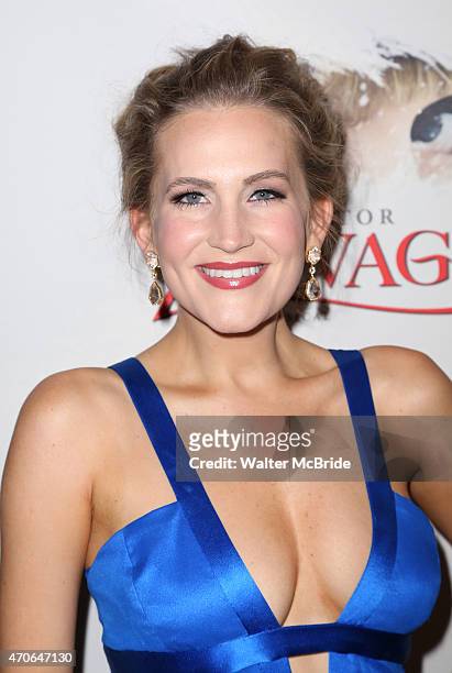 Lora Lee Gayer attends the Broadway Opening Night After Party for 'Doctor Zhivago' at Rockefeller Center on April 21, 2015 in New York City.