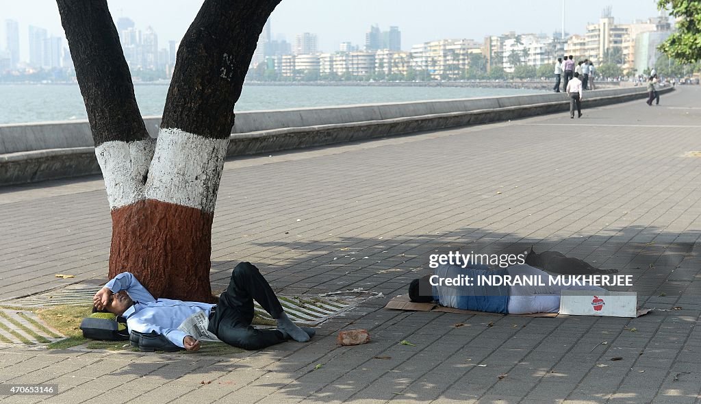 INDIA-WEATHER-HEAT