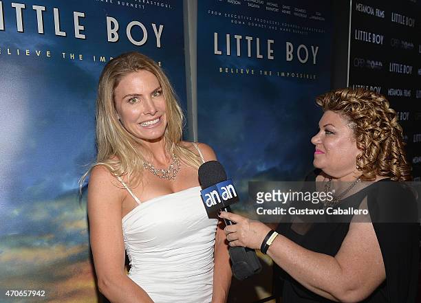 Kelly Greyson attends the The Miami Premiere Of "Little Boy" at Regal South Beach on April 21, 2015 in Miami, Florida.