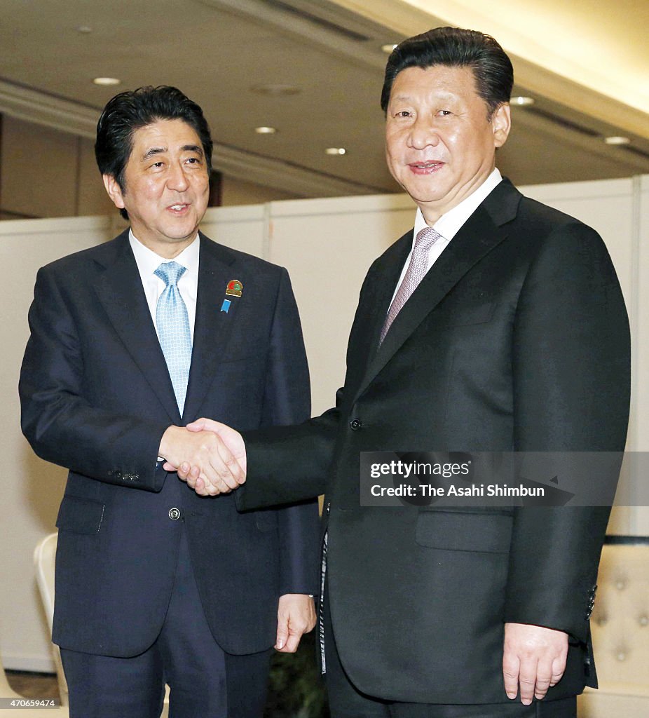 Japanese Prime Minister Abe Visits Indonesia