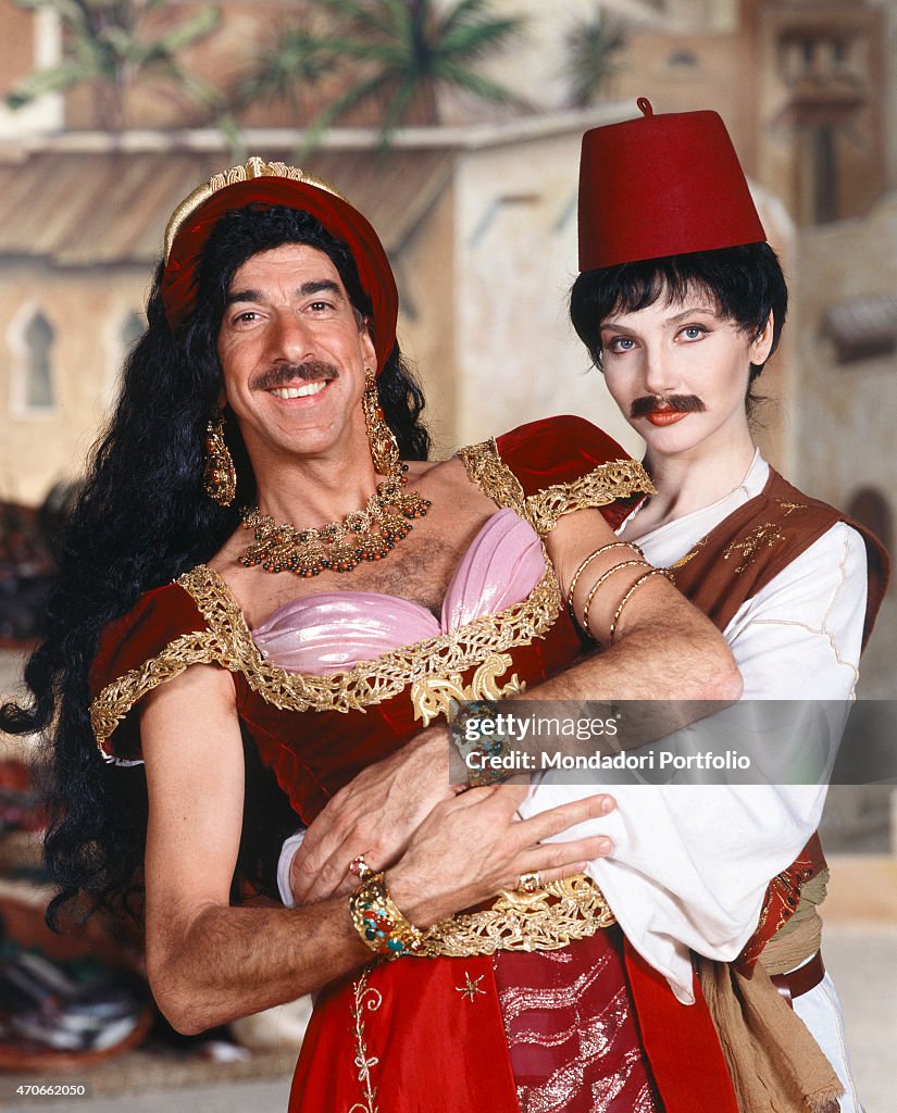 A Funny Portrait Of The Two Hosts Of The Entertainment Broadcast a-funny-portrait-of-the-two-hosts-of-the-entertainment-broadcast
