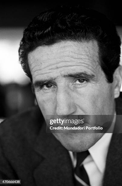 "Close up of Helenio Herrera, Argentinian but naturalized French football trainer, now in the Inter team. Milan , 1966. "