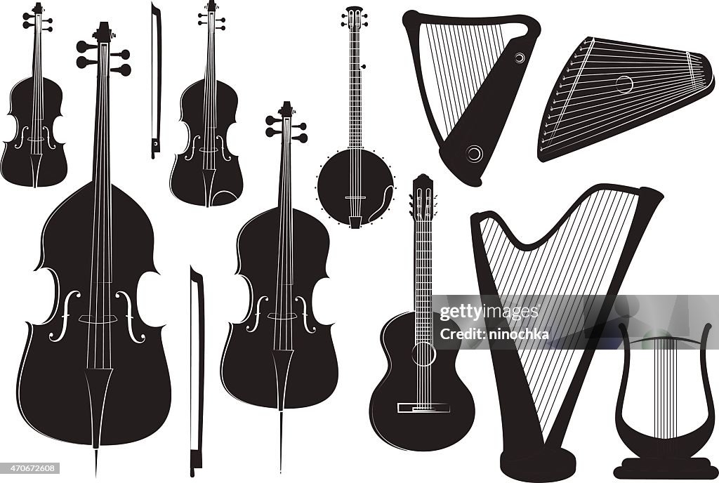 Our String Instruments String Instruments High-Res Vector Graphic - Getty Images