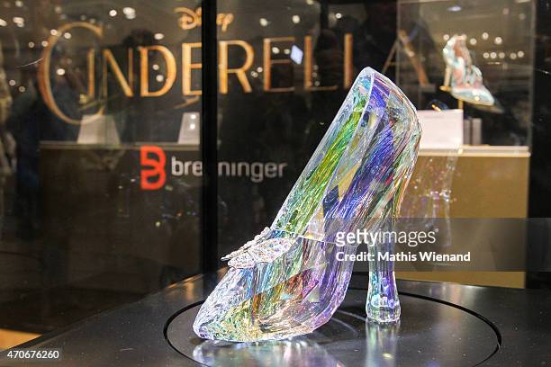 General View during the Cinderella Exhibition presented by Breuninger Duesseldorf on April 22, 2015 in Duesseldorf, Germany.
