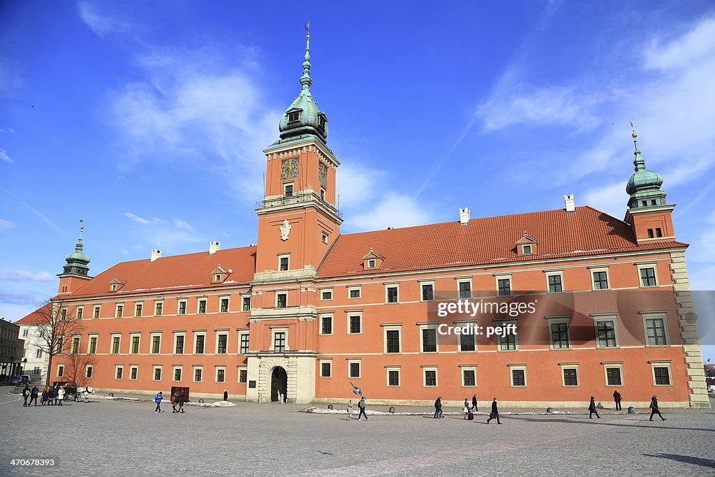 The Royal Castle Square, Warsaw