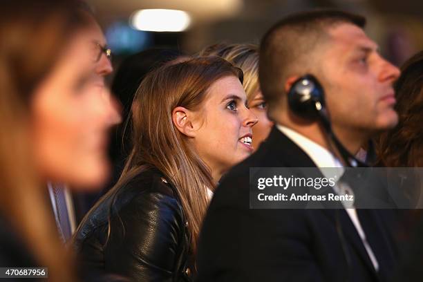 Princess Beatrice of York attends the Conde' Nast International Luxury Conference at Palazzo Vecchio on April 22, 2015 in Florence, Italy.