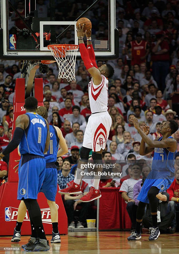 Dallas Mavericks v Houston Rockets - Game Two