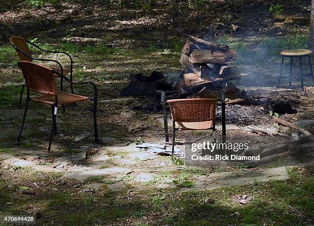 General view during Country Rock Group Love And Theft and friends "Cabin Fever Writing Sessions" on April 21, 2015 in Dover, Tennessee.