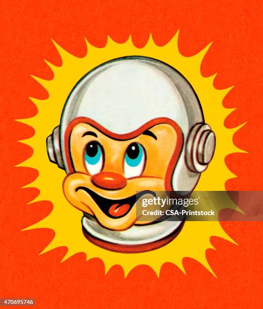 cartoon astronaut character - space suit stock illustrations