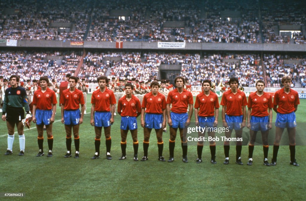 UEFA Championship, 1984 - Denmark v Spain,  Semi-Final