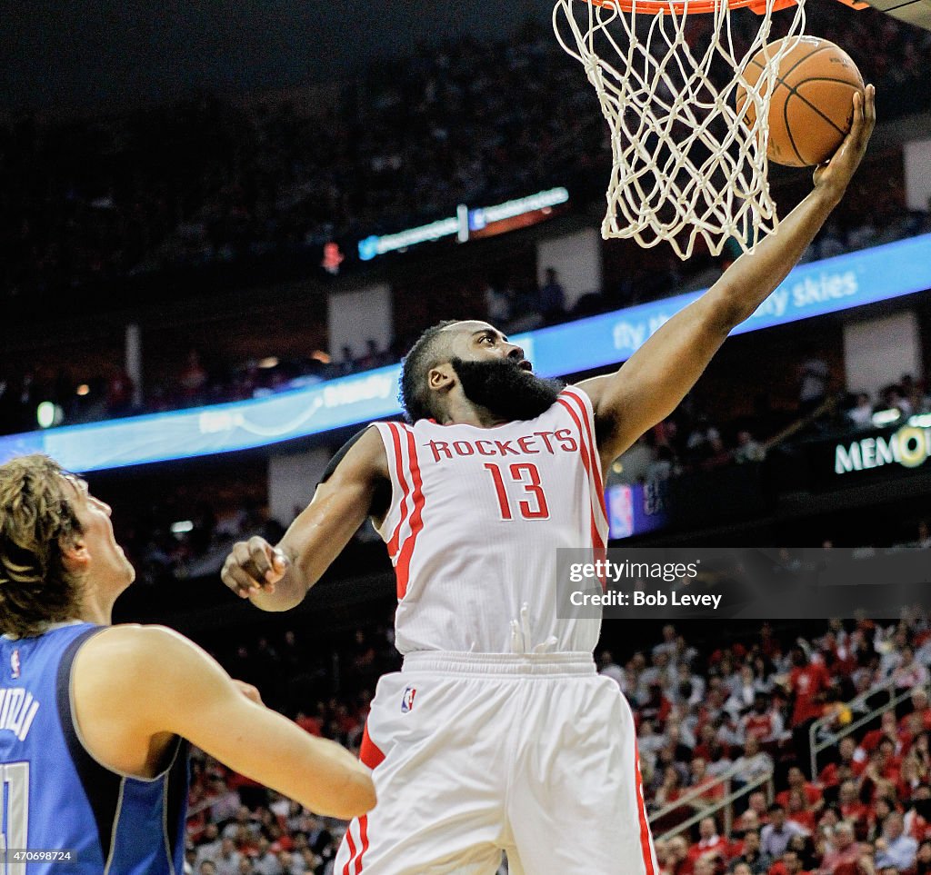 Dallas Mavericks v Houston Rockets - Game Two
