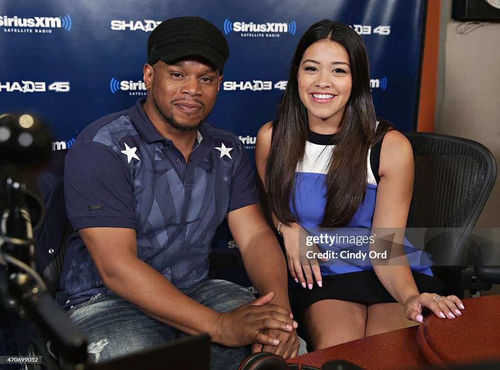 Celebrities Visit SiriusXM Studios - April 22, 2015