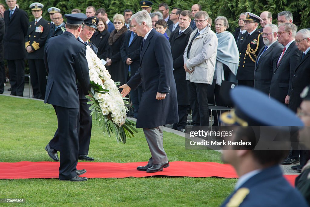 King Philippe Of Belgium Commemorates WWI In Ypres