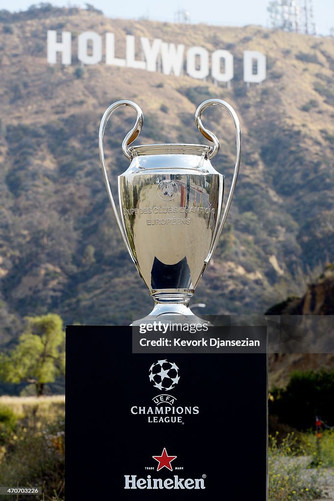 Heineken UEFA Champions League Trophy Tour - Los Angeles