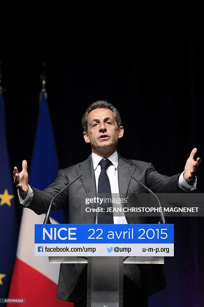 FRANCE-POLITICS-UMP-SARKOZY