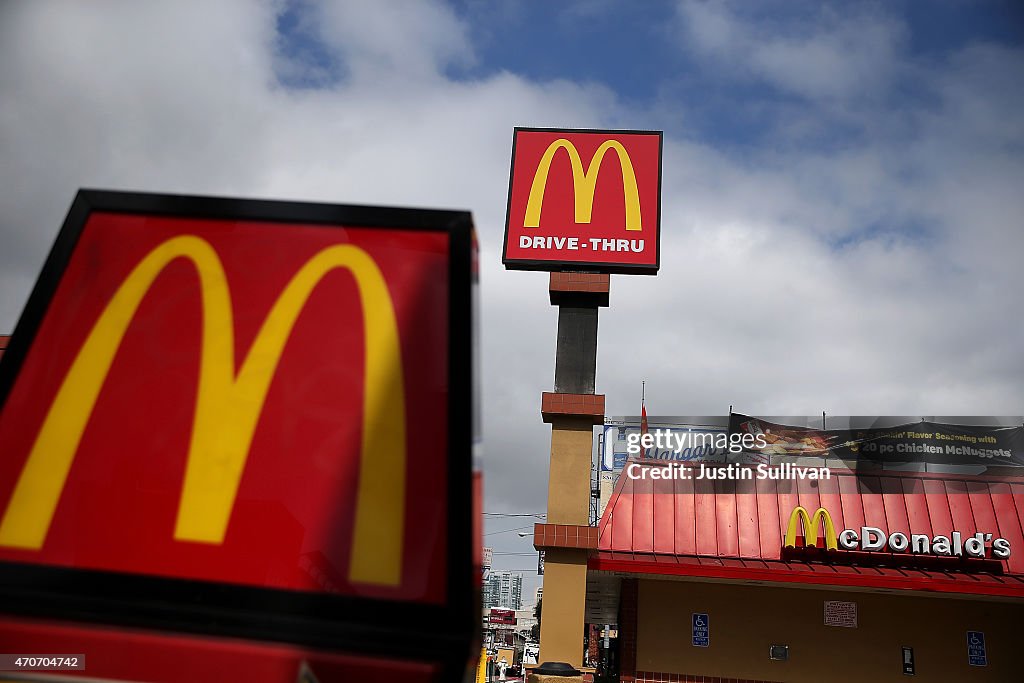 McDonald's Reports Poor Quarterly Earnings