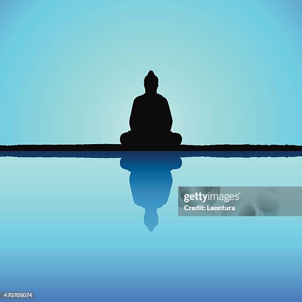 buddha - buddha stock illustrations