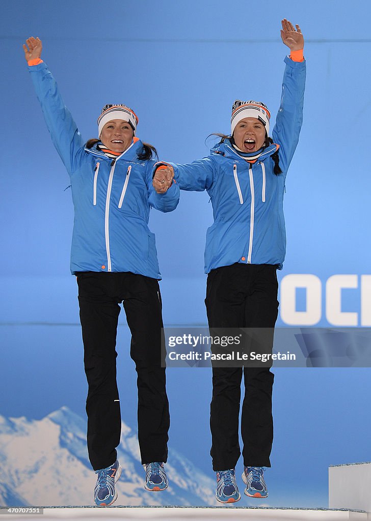 Medal Ceremony - Winter Olympics Day 13