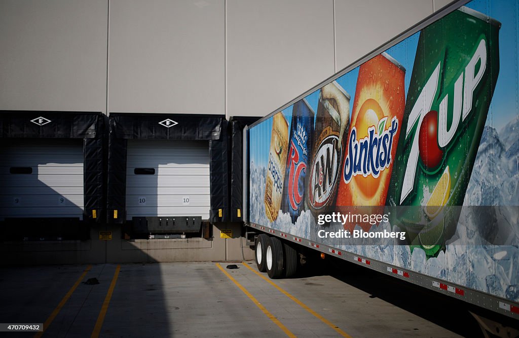 Inside The Dr. Pepper Snapple Group Inc. Bottling Plant Ahead Of Earnings Figures