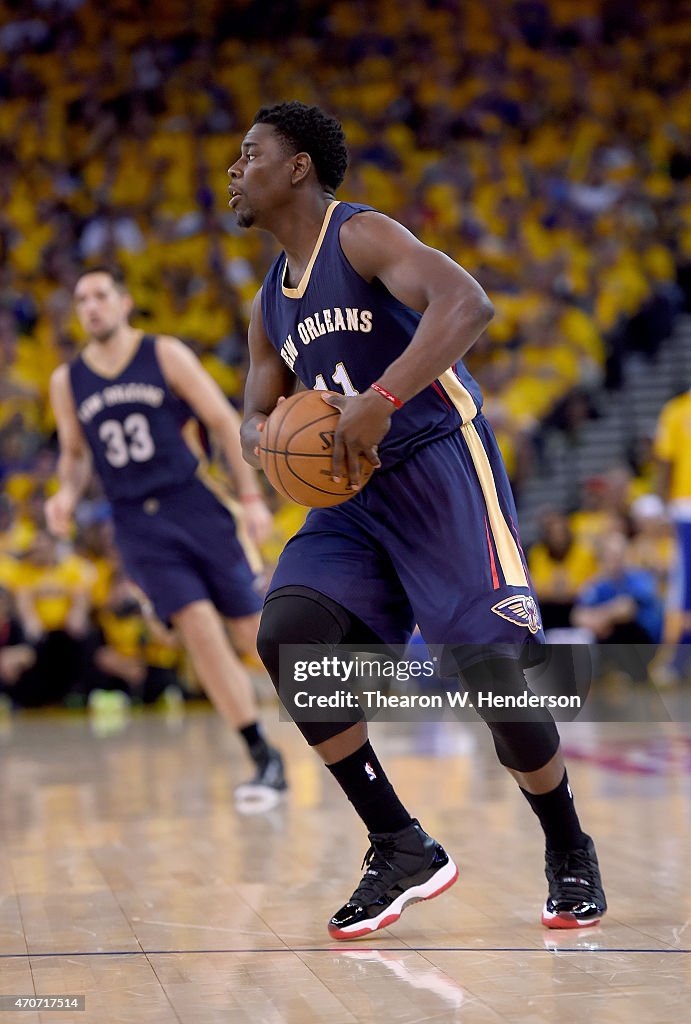 New Orleans Pelicans v Golden State Warriors - Game One