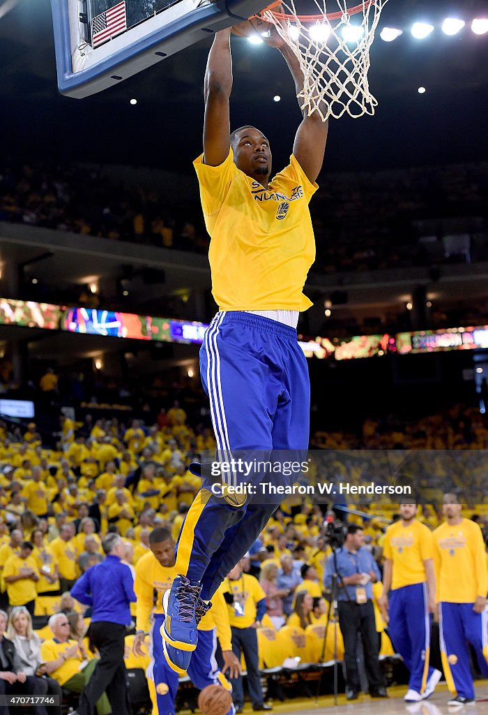 New Orleans Pelicans v Golden State Warriors - Game One