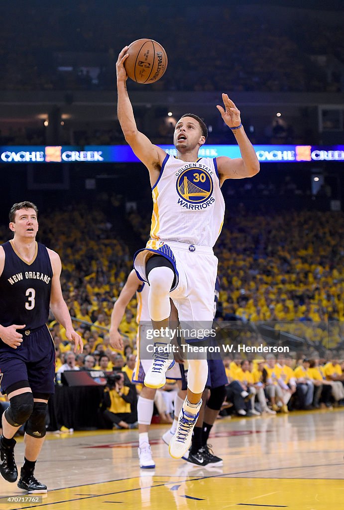 New Orleans Pelicans v Golden State Warriors - Game One