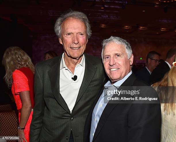 Recipient of the Fandango Fan Choice award for Favorite Film of 2014, 'American Sniper,' Clint Eastwood and President Domestic Distribution Warner...