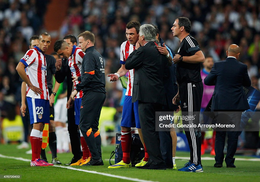 Real Madrid CF v Club Atletico de Madrid - UEFA Champions League Quarter Final: Second Leg