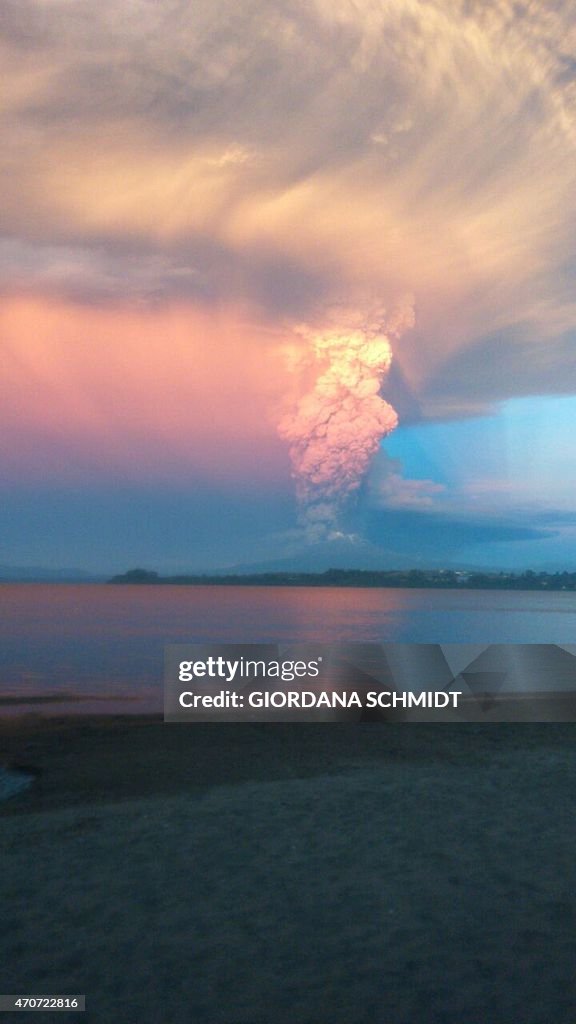 CHILE-VOLCANO-CALBUCO