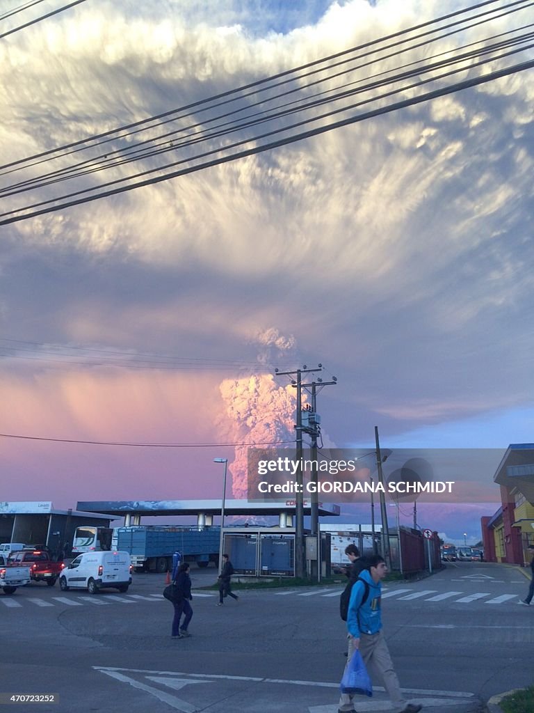 CHILE-VOLCANO-CALBUCO