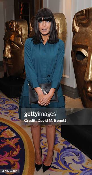 Claudia Winkleman attends the BAFTA Nominees Party at The Corinthia Hotel on April 22, 2015 in London, England.