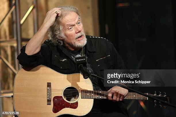 Musician Randy Bachman speaks at AOL Build Speakers Series: Randy Bachman at AOL Studios In New York on April 22, 2015 in New York City.