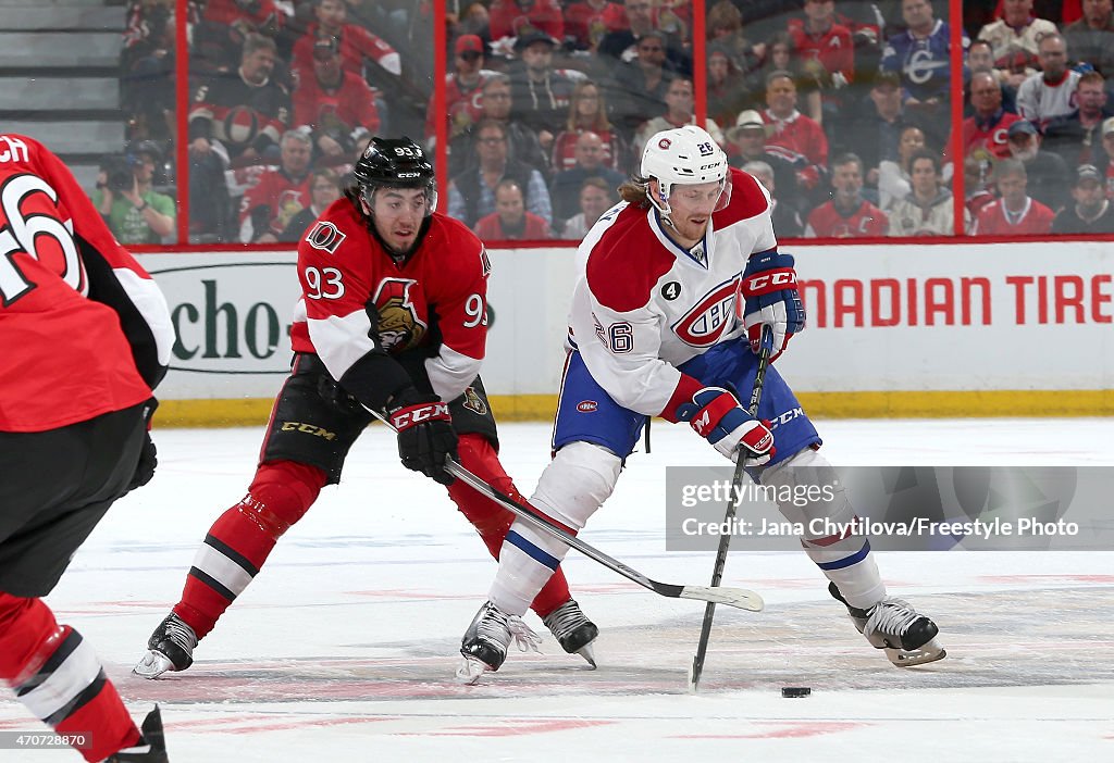 Montreal Canadiens v Ottawa Senators - Game Four