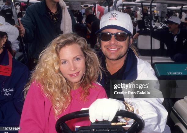 Musician Vince Neil and girlfriend Heidi Mark attend the Sixth Annual Frank Sinatra Celebrity Golf Tournament to Benefit the Barbara Sinatra...