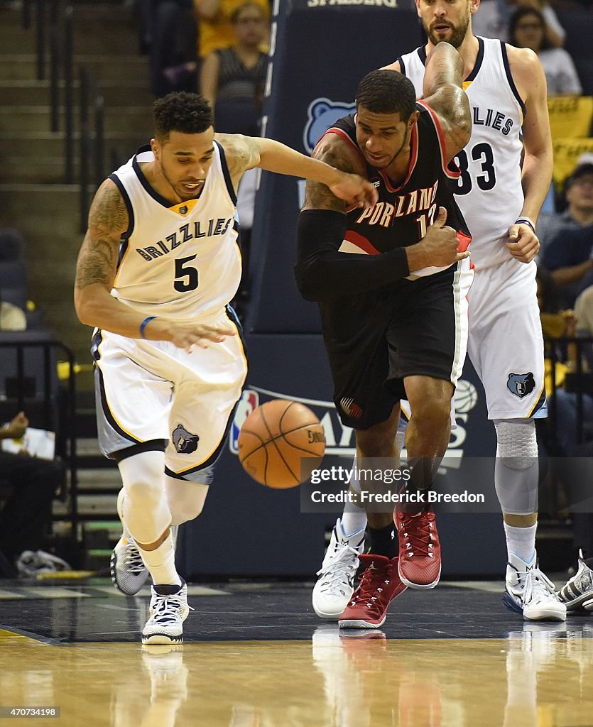 Portland Trail Blazers v Memphis Grizzlies - Game Two