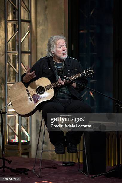 Musician Randy Bachman attends at AOL Build Speakers Series: Randy Bachman at AOL Studios In New York on April 22, 2015 in New York City.