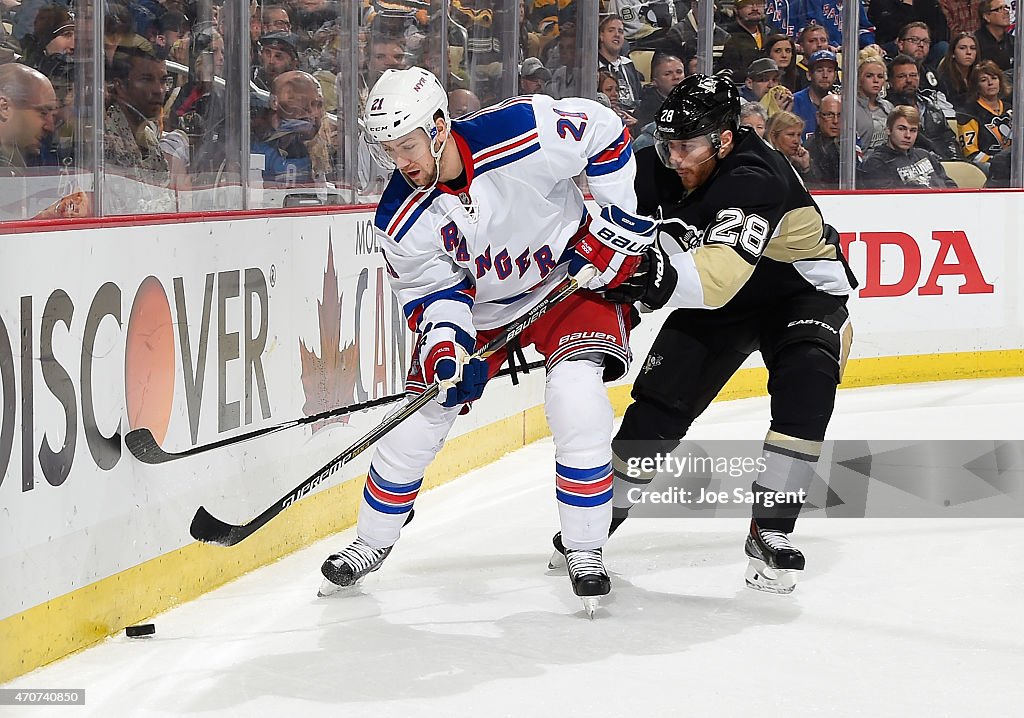 New York Rangers v Pittsburgh Penguins - Game Four