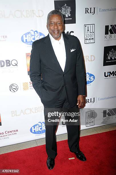 Founder of Black Entertainment Television Bob Johnson attends the New York premiere of Patrik-Ian Polk's 'BLACKBIRD' at The Schomburg Center for...