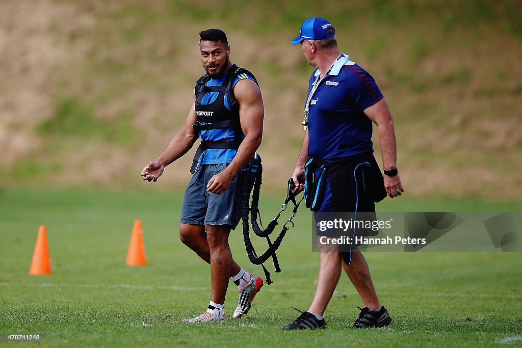 Auckland Blues Training Session