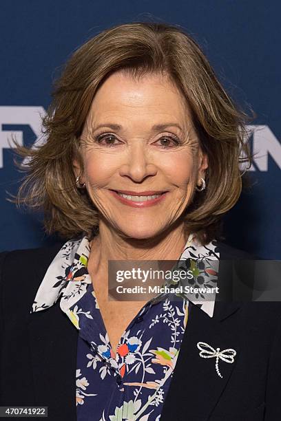 Actress Jessica Walter attends the 2015 FX Bowling Party at Lucky Strike on April 22, 2015 in New York City.