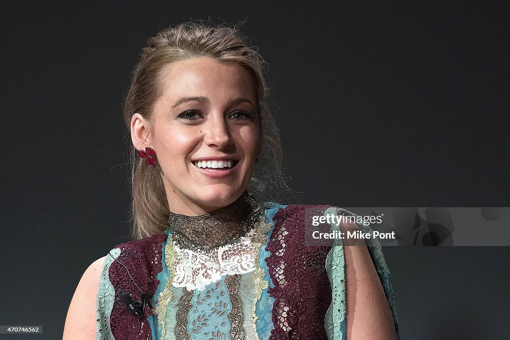 Apple Store Soho Presents Meet The Filmmaker: Blake Lively, "Age of Adaline"