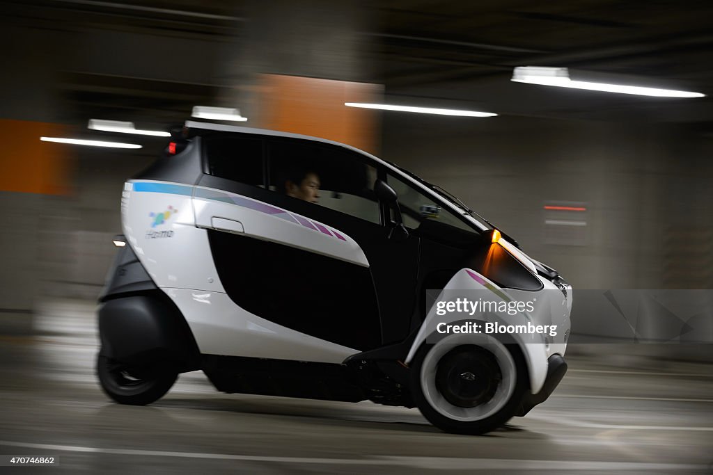 Toyota Motor Corp. i-Road Electric Vehicles Demostration