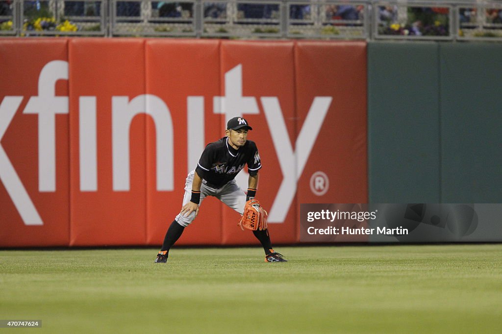 Miami Marlins v Philadelphia Phillies